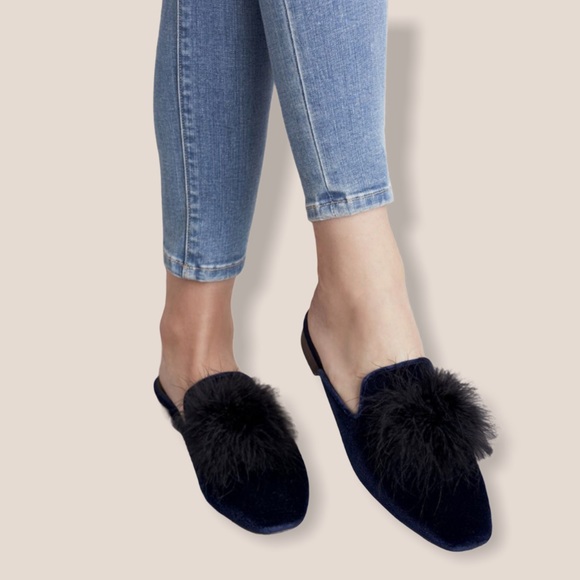 So Cleona Black Slip On Mules By Sole Society - Picture 7 of 7